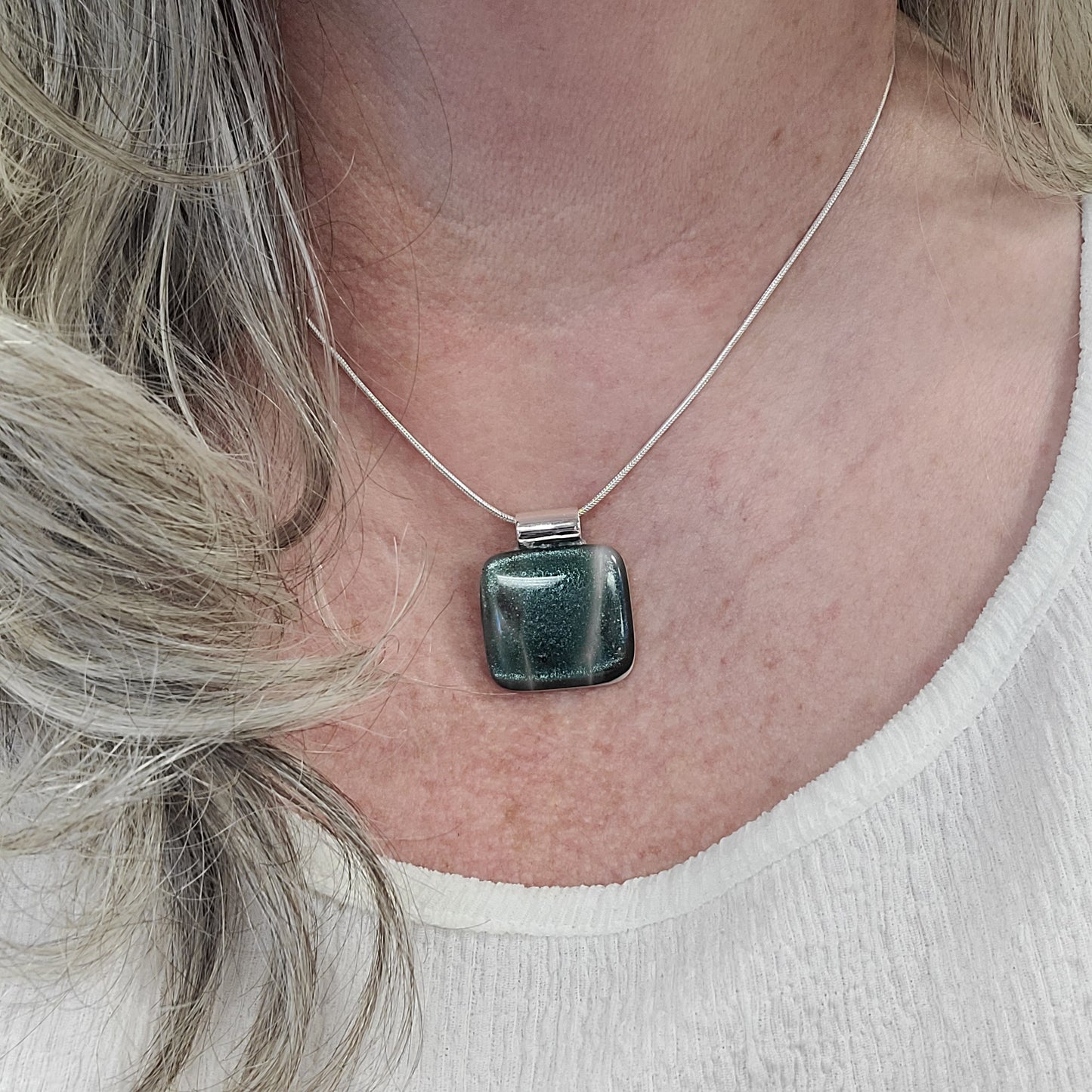 Green Necklace - 18"